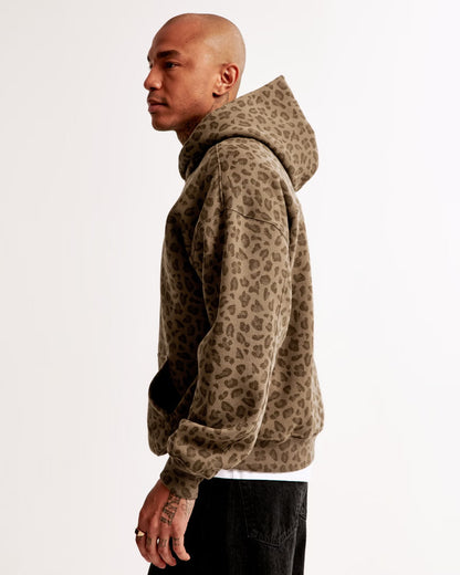 Viral Leopard Print Hoodie