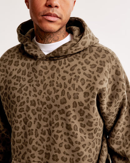 Viral Leopard Print Hoodie