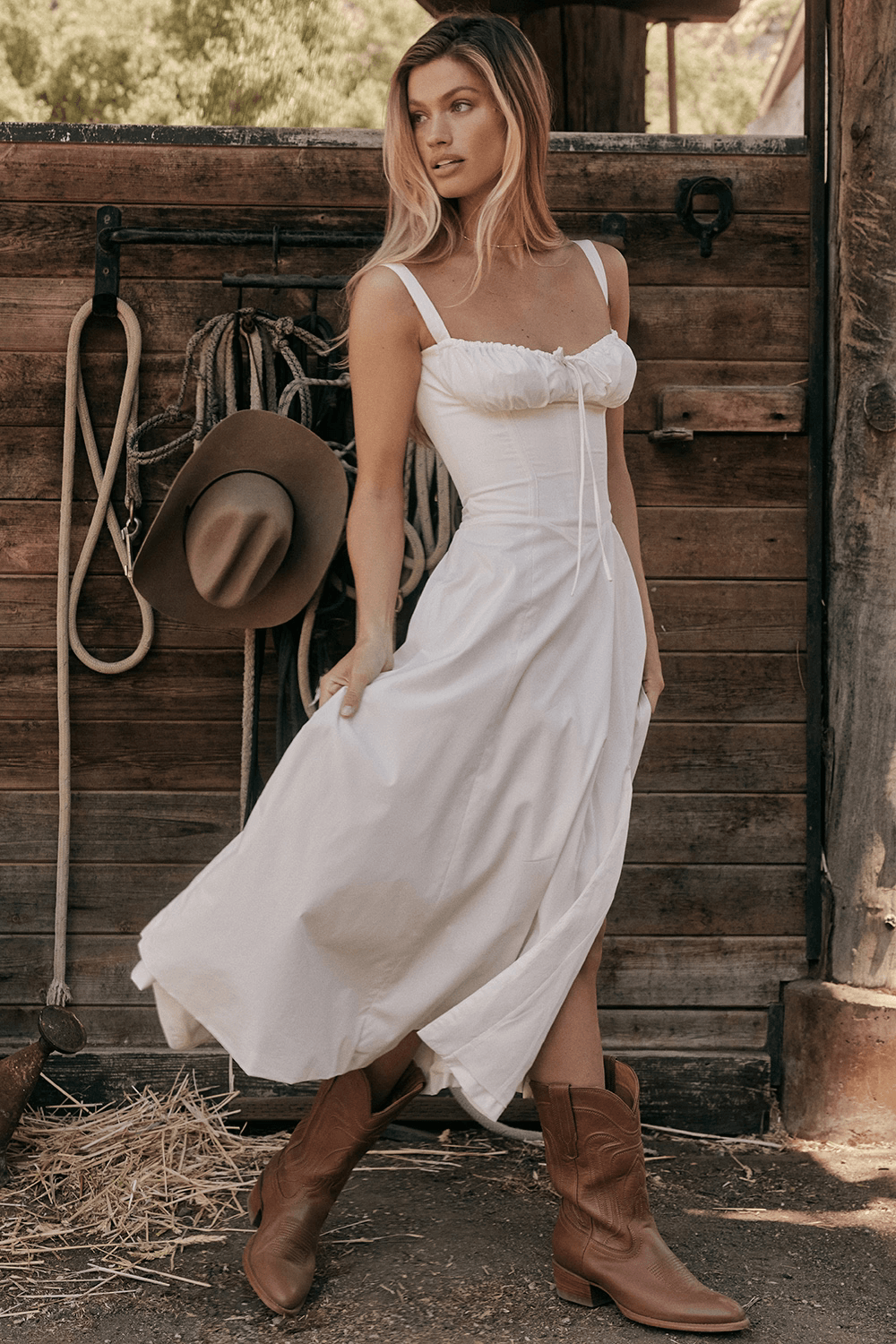 Milkmaid Corset Dress